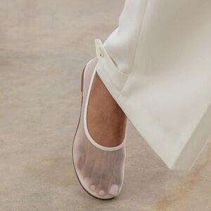 Mesh Ballet Flats Shoes for Women Slip On Ballerina Shoes